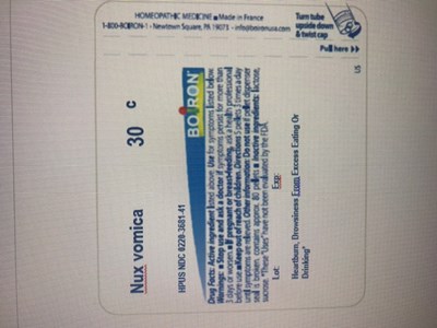 Label (Nux Vom 30c)